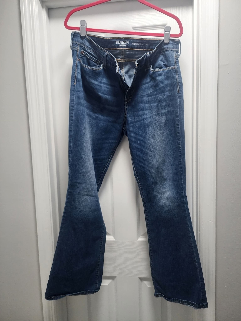 Levi's Women's Dark Blue Flared Jeans